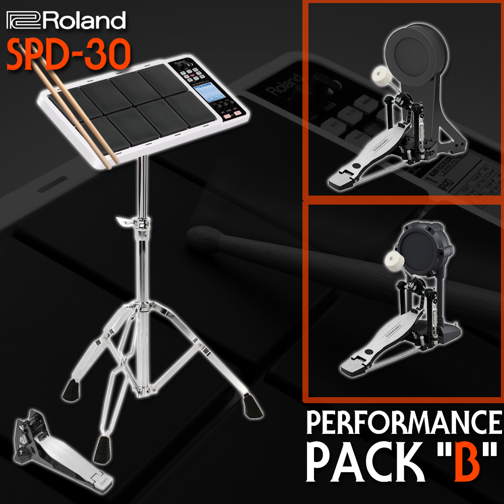 Roland SPD-30 Performance Pack B (스탠드+하이햇 컨트롤러+킥패드+연습용스틱)